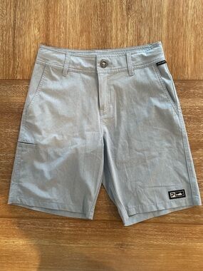 Pelagic Light Blue Boys’ Stretch Hybrid Shorts
